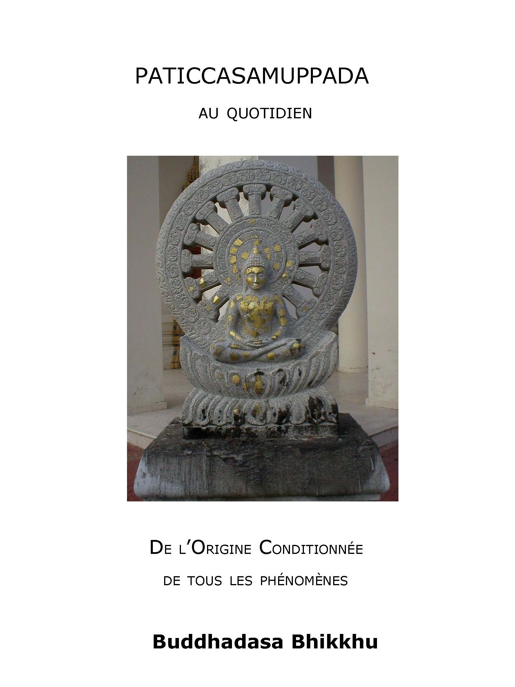 Paticcasamuppada au quotidien cover web